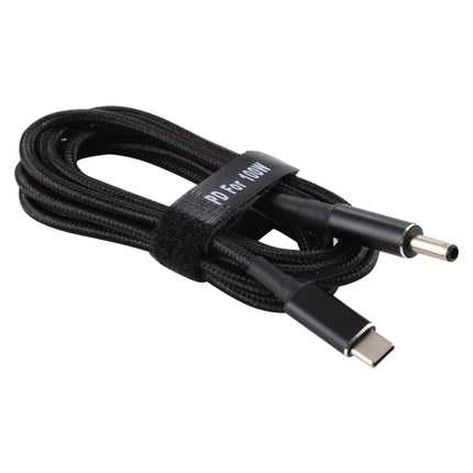 4.5x3.0mm Male to USB-C / Type-C Male Charging Cable For Dell-garmade.com