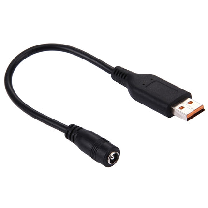 5.5x2.1mm Female to Lenovo YOGA 3 Male Interfaces Power Adapter Cable for Lenovo YOGA 3 Laptop Notebook, Length: about 20cm-garmade.com