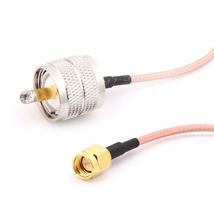 15cm UHF Male to SMA Male Pigtail Cable RF Coaxial Cable-garmade.com