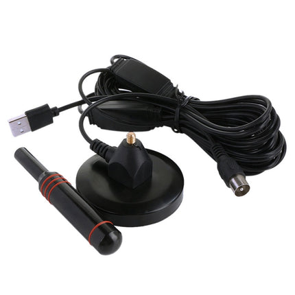 22dBi High Gain TV Antenna for DVB-T Television / USB TV Tuner with Amplifier Portable HDTV Booster-garmade.com