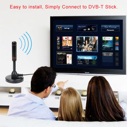 22dBi High Gain TV Antenna for DVB-T Television / USB TV Tuner with Amplifier Portable HDTV Booster-garmade.com