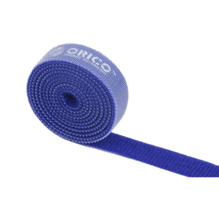ORICO CBT-1S 1m Reusable & Dividable Hook and Loop Cable Ties(Blue)-garmade.com