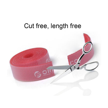 ORICO CBT-1S 1m Reusable & Dividable Hook and Loop Cable Ties(Red)-garmade.com