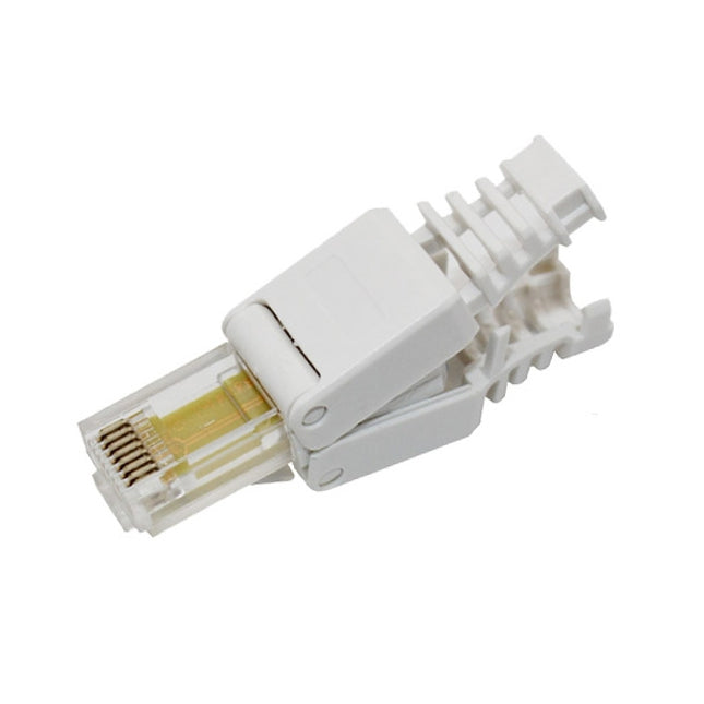 Tool-free Crimping RJ-45 Connector Modular Plug, Short Version Cat5e-garmade.com