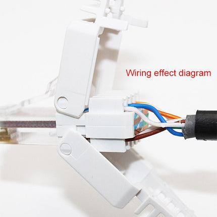 Tool-free Crimping RJ-45 Connector Modular Plug, Short Version Cat5e-garmade.com