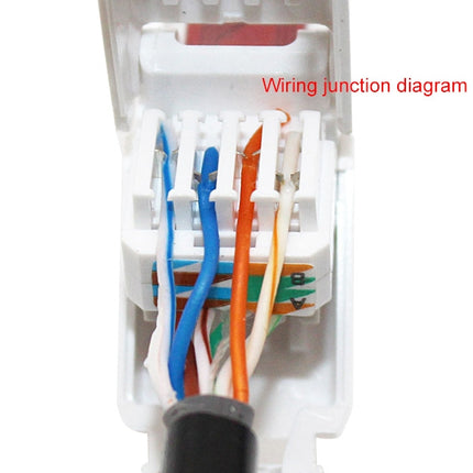 Tool-free Crimping RJ-45 Connector Modular Plug, Short Version UTP Cat6-garmade.com