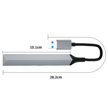 V253A 5 in 1 USB to USB Multifunctional Docking Station HUB Adapter-garmade.com