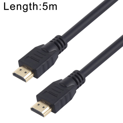 Super Speed Full HD 4K x 2K 30AWG HDMI 2.0 Cable with Ethernet Advanced Digital Audio / Video Cable Computer Connected TV 19 +1 Tin-plated Copper Version, Length: 5m-garmade.com