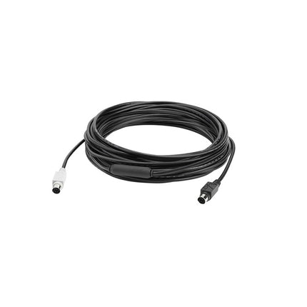 Logitech CC3500 Connect Speaker Microphone HUB Camera DIN Port Extension Cable, Cable Length: 10m (Black)-garmade.com