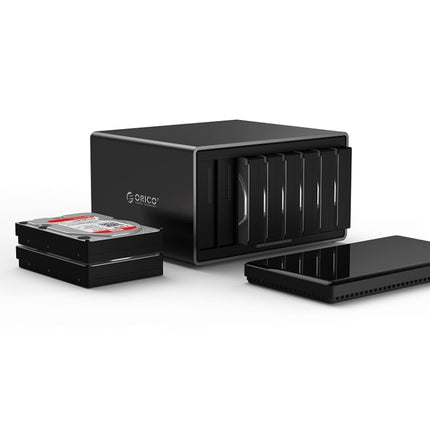 ORICO NS800-C3 8-bay USB-C / Type-C 3.1 to SATA External Hard Disk Box Storage Case Hard Drive Dock for 3.5 inch SATA HDD, Support UASP Protocol-garmade.com