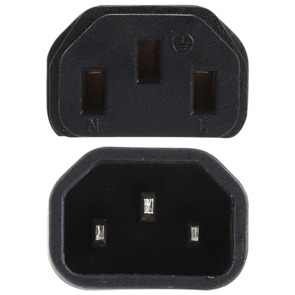C13 to C14 AC Power Plug Adapter Converter Socket-garmade.com