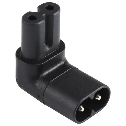 C7 to C8 Elbow AC Power Plug Adapter Converter Socket-garmade.com