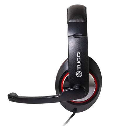 TUCCI TC-X8 Stereo PC Gaming Headset with Microphone & Conversion Cable-garmade.com