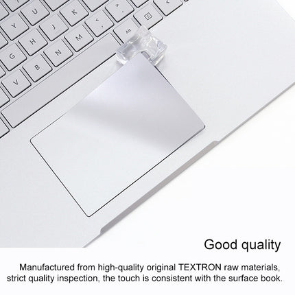4 in 1 Notebook Shell Protective Film Sticker Set for Microsoft Surface Book 2 15 inch(Grey)-garmade.com