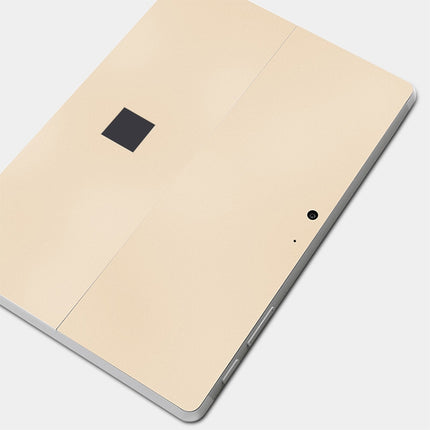 Tablet PC Shell Protective Back Film Sticker for Microsoft Surface Pro 3 (Gold)-garmade.com