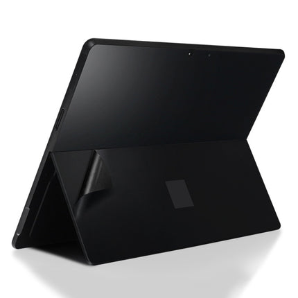 Tablet PC Shell Protective Back Film Sticker for Microsoft Surface Pro X (Black)-garmade.com