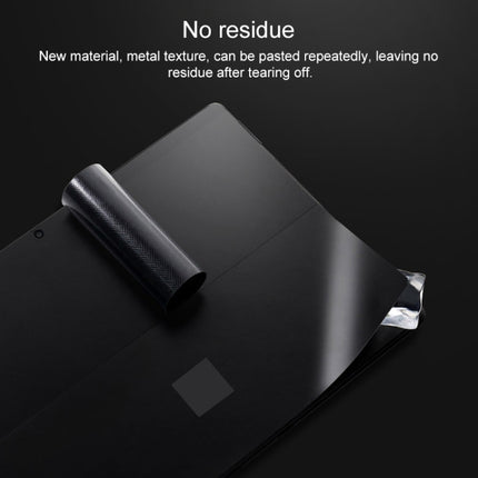 Tablet PC Shell Protective Back Film Sticker for Microsoft Surface Pro X (Black)-garmade.com