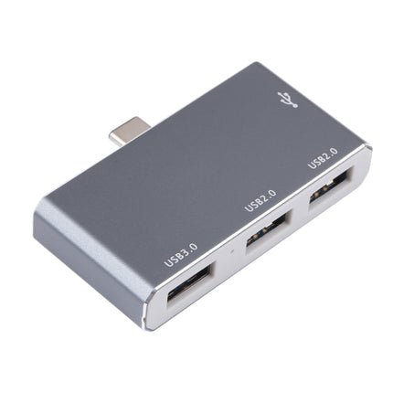 USB-C / Type-C to OTG 4 Port Type-C USB 3.0 USB 2.0 HUB Adapter-garmade.com