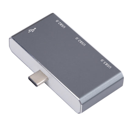 USB-C / Type-C to OTG 4 Port Type-C USB 3.0 USB 2.0 HUB Adapter-garmade.com