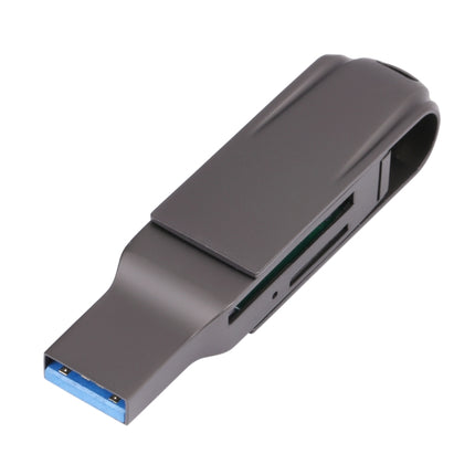 2 In 1 Multifunction USB-C / Type-C to USB 3.0 Card Reader-garmade.com