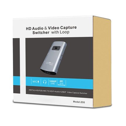 Z55 HD Audio Video Capture Switcher with Loop-garmade.com