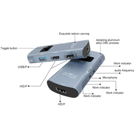 Z55 HD Audio Video Capture Switcher with Loop-garmade.com