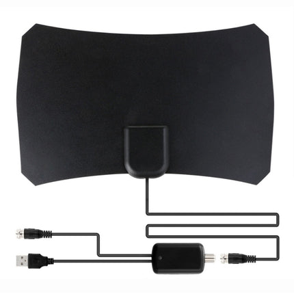 50 Miles Range 25dBi High Gain Digital Indoor HDTV Antenna with 3m Coaxial Cable-garmade.com