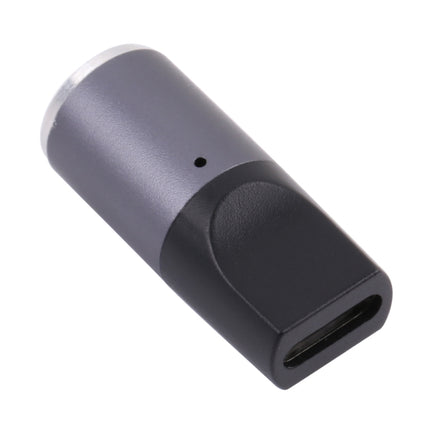 USB-C / Type-C Female to 8 Pin Magnetic DC Round Head Free Plug Charging Adapter-garmade.com