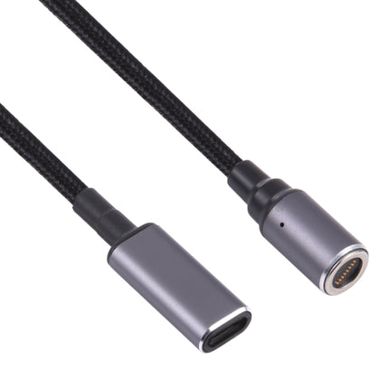 USB-C / Type-C Female to 8 Pin Magnetic DC Round Head Free Plug Charging Adapter Cable-garmade.com