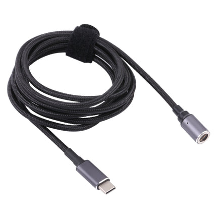 USB-C / Type-C Male to 8 Pin Magnetic DC Round Head Free Plug Charging Adapter Cable-garmade.com