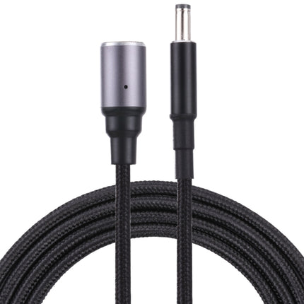 5.5 x 2.1mm Male to 8 Pin Magnetic DC Round Head Free Plug Charging Adapter Cable-garmade.com