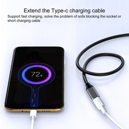 USB-C / Type-C Male to USB-C / Type-C Female Adapter Cable, Cable Length: 1m-garmade.com