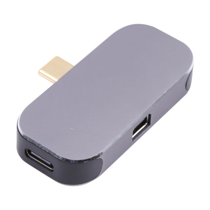 3 in 1 USB-C / Type-C Male to USB-C / Type-C Charging + USB + Mini DP Female Adapter-garmade.com