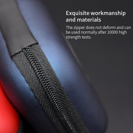 KZ Data Wire Charger Earphone Portable PU Receiving Case(Red)-garmade.com