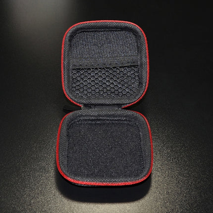 KZ Data Wire Charger Earphone Portable Carbon Fibre Texture Receiving Case(Black)-garmade.com