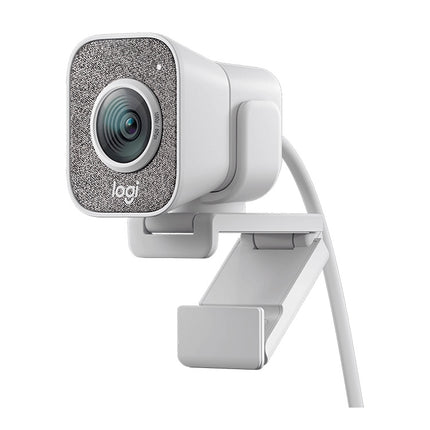 Logitech StreamCam Full HD 1080P / 60fps Auto Focus USB-C / Type-C Port Live Broadcast Gaming Webcam, Built-in Microphone (White)-garmade.com