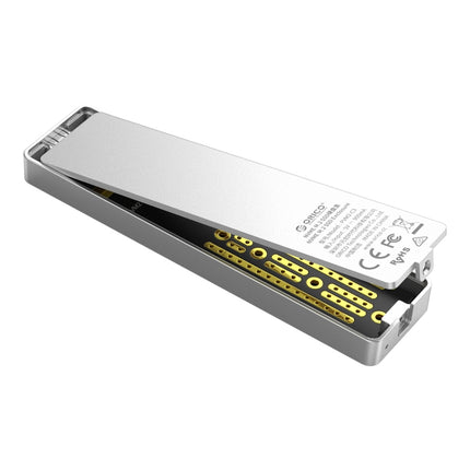 ORICO PVM2-C3 M.2 M-Key to USB 3.1 Gen2 USB-C / Type-C Flip Solid State Drive Enclosure, The Maximum Support Capacity: 2TB-garmade.com