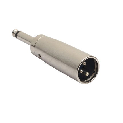 5 PCS 6.35mm to 3 Pin XLR Plug Male Audio Converter Connector-garmade.com