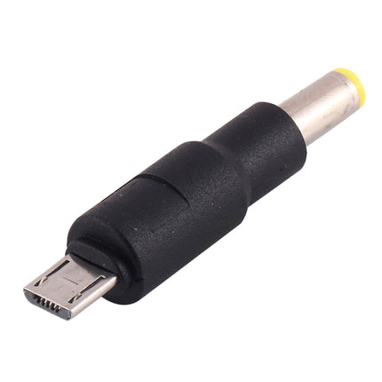 10 PCS 5.5 x 1.7mm to Micro USB DC Power Plug Connector-garmade.com