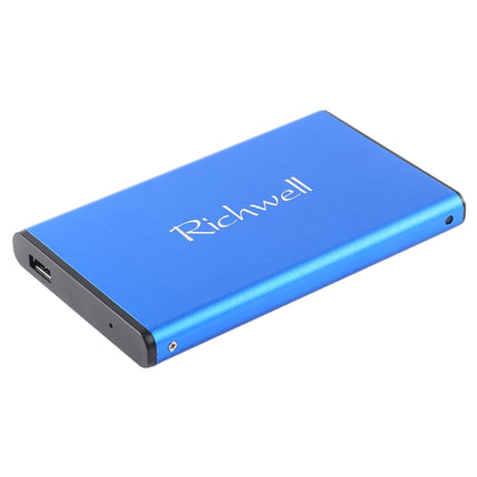 Richwell SATA R2-SATA-1TGB 1TB 2.5 inch USB3.0 Super Speed Interface Mobile Hard Disk Drive(Blue)-garmade.com