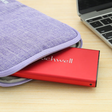 Richwell SATA R2-SATA-1TGB 1TB 2.5 inch USB3.0 Super Speed Interface Mobile Hard Disk Drive(Red)-garmade.com