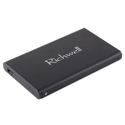 Richwell SATA R2-SATA-2TB 2TB 2.5 inch USB3.0 Super Speed Interface Mobile Hard Disk Drive(Black)-garmade.com