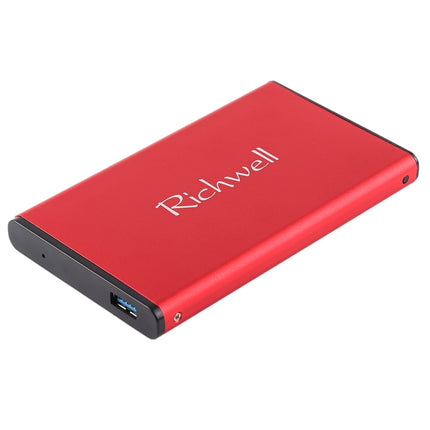Richwell SATA R2-SATA-160GB 160GB 2.5 inch USB3.0 Super Speed Interface Mobile Hard Disk Drive(Red)-garmade.com