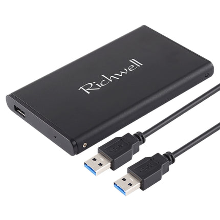 Richwell SATA R2-SATA-250GB 250GB 2.5 inch USB3.0 Super Speed Interface Mobile Hard Disk Drive(Black)-garmade.com