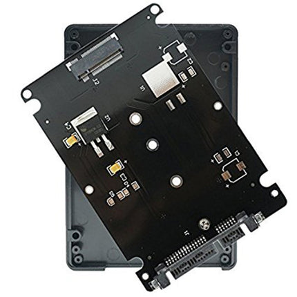 M.2 NGFF SSD to 2.5 inch SATA III Adapter Card with Cover-garmade.com