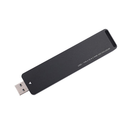 MSA7780 M.2 NVME PCI-E SSD to USB 3.1 Type-A Plug-in HDD Enclosure-garmade.com