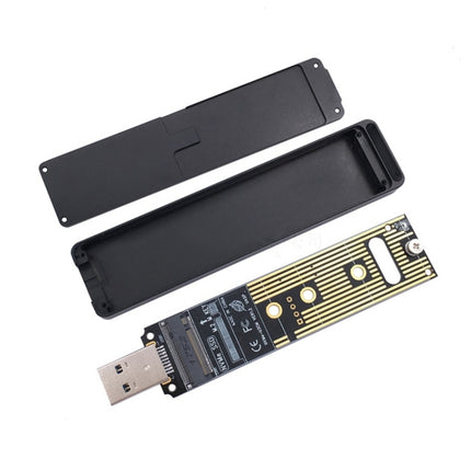 MSA7780 M.2 NVME PCI-E SSD to USB 3.1 Type-A Plug-in HDD Enclosure-garmade.com