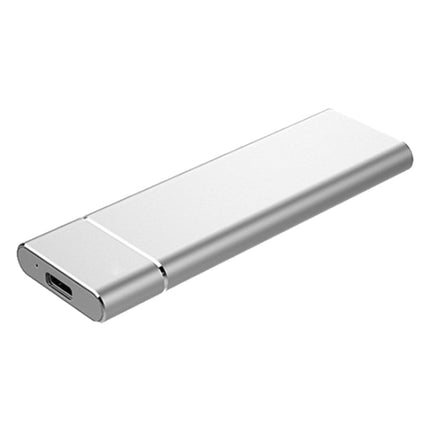 M.2 NGFF to USB-C / Type-C USB 3.1 Interface Aluminum Alloy SSD Enclosure (Silver)-garmade.com