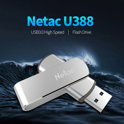 Netac U388 128GB USB 3.0 Twister Secure Encryption Flash Disk-garmade.com