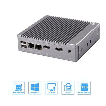 K660S Windows and Linux System Mini PC without Memory & SSD & WiFi, Intel Celeron Processor N2940 Quad-Core 1.83- 2.25GHz-garmade.com